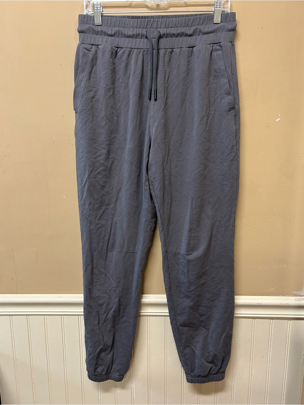 Municipal SuperStretch Sweatpants Mens L Gray Joggers Drawstring